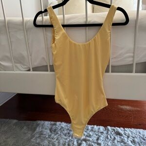 Princess Polly Tamikah Bodysuit Yellow